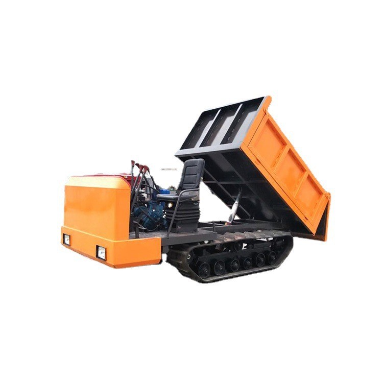 履带运输车全地形爬山虎履带车小型农用山地果园运输车履带自卸车图5