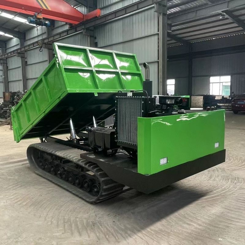 履带运输车全地形爬山虎履带车小型农用山地果园运输车履带自卸车图2