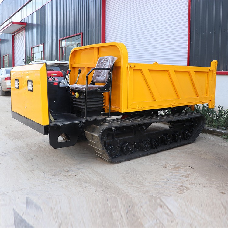 小型履带运输车 农用履带车 2吨工程翻斗自卸车 小型履带爬山虎图3