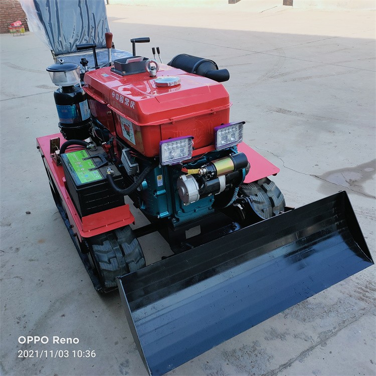 旺辉 履带式微耕机 开沟施肥一体机 田园管理机小型拖拉除草机图3