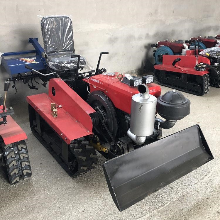 旺辉 田地果园开沟机 小型拖拉除草机 15马力乘坐式水田旋耕机图4