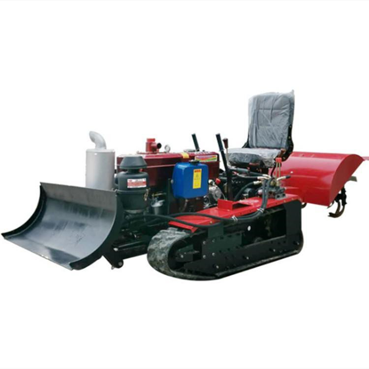旺辉 田地果园开沟机 小型拖拉除草机 15马力乘坐式水田旋耕机图5
