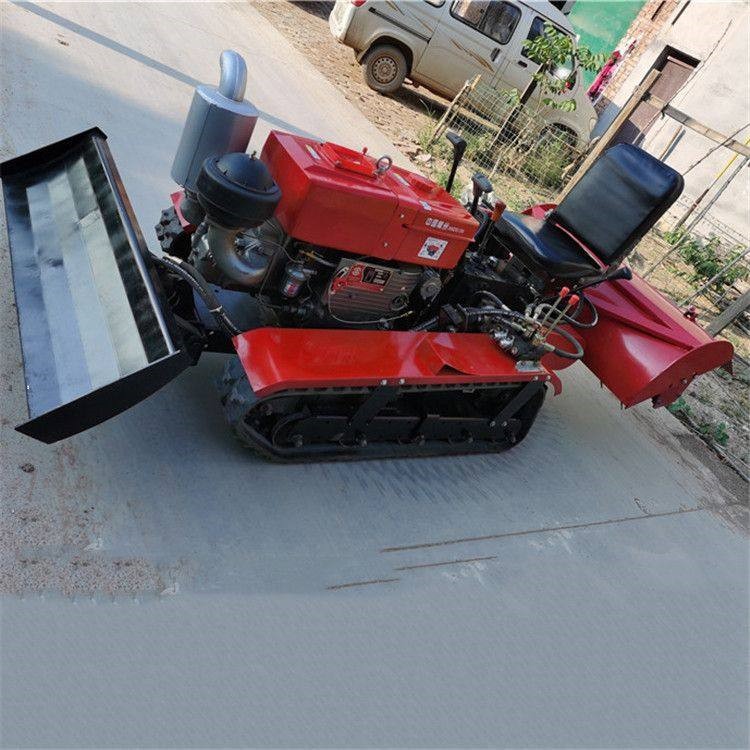 常柴 履带式旋耕机80马力 35马力微耕开沟机 小型农用开沟回填图4