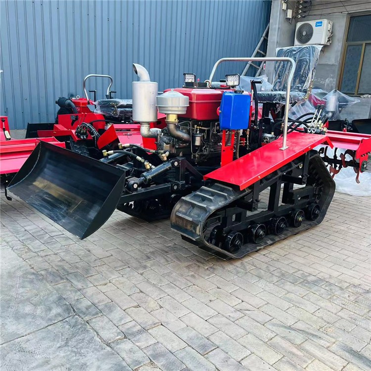 常柴 供应履带旋耕机 小型座驾式微耕机 水旱田园开沟施肥图2
