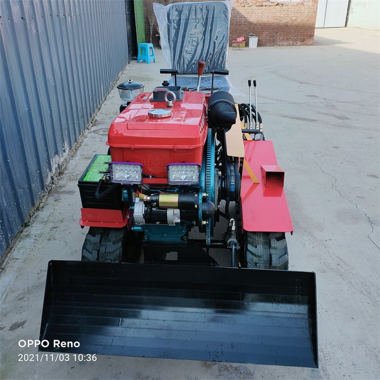 履带式旋耕起垄机小壮工xg-38 小型四驱犁地耕田一体机图4
