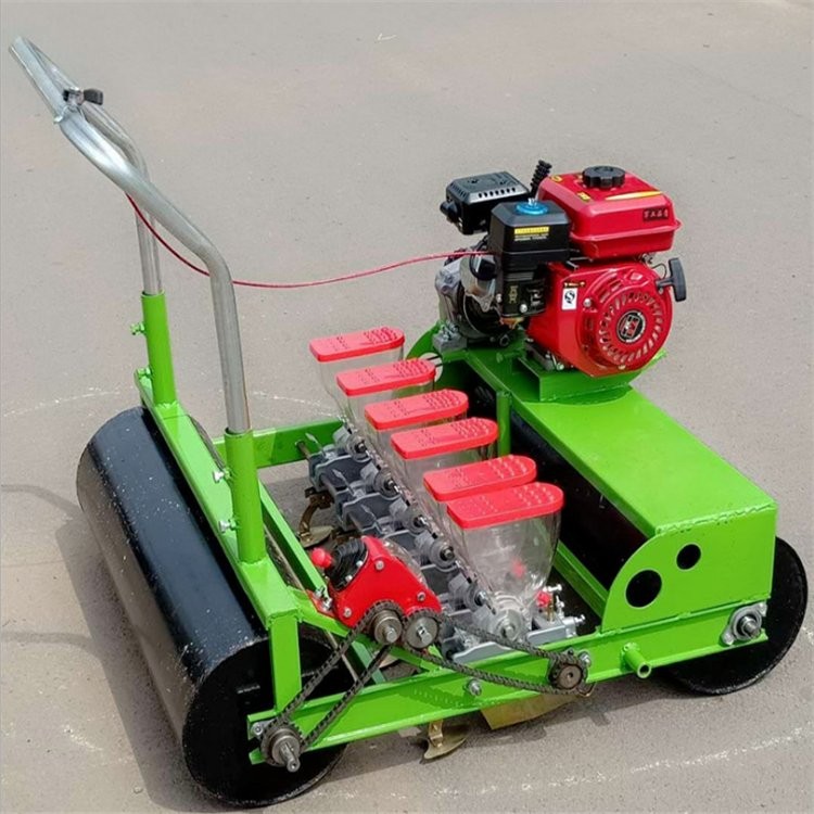 株距行距可调蔬菜精播机 十行药材种子种植机 自走式播种机百大工厂-迎新春 工厂购重磅来袭！图3