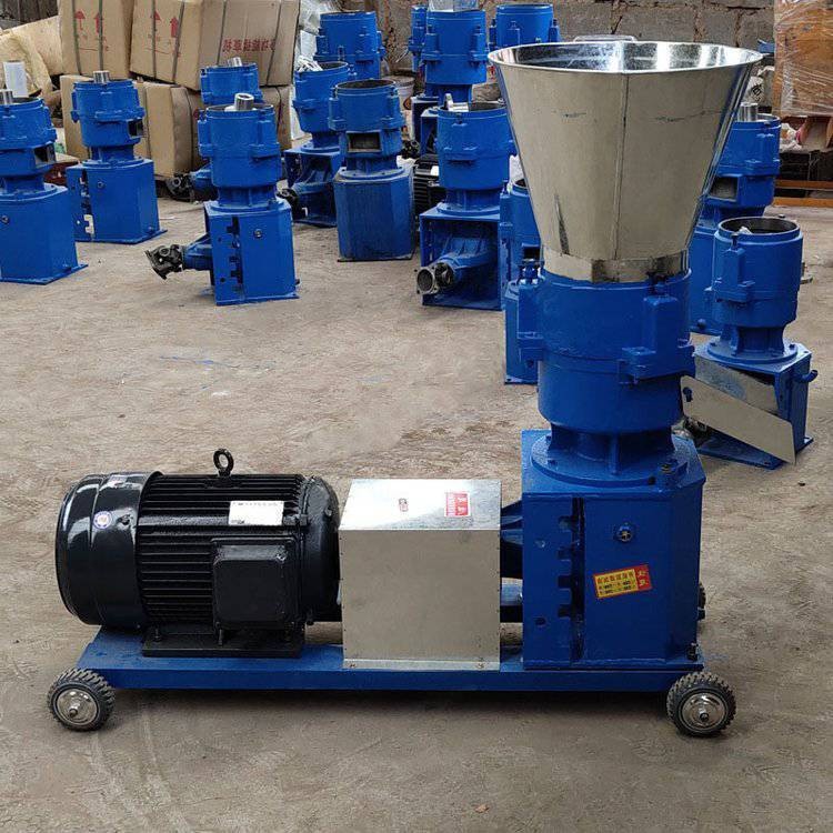 饲料颗粒机 干进干出200型饲草造粒机 牛羊饲料加工机械图3