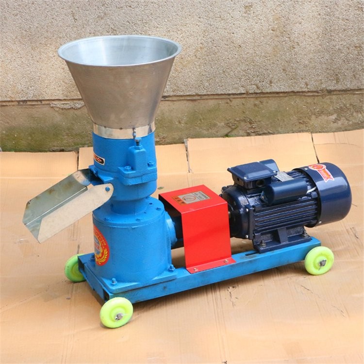 饲料颗粒机 干进干出200型饲草造粒机 牛羊饲料加工机械图4