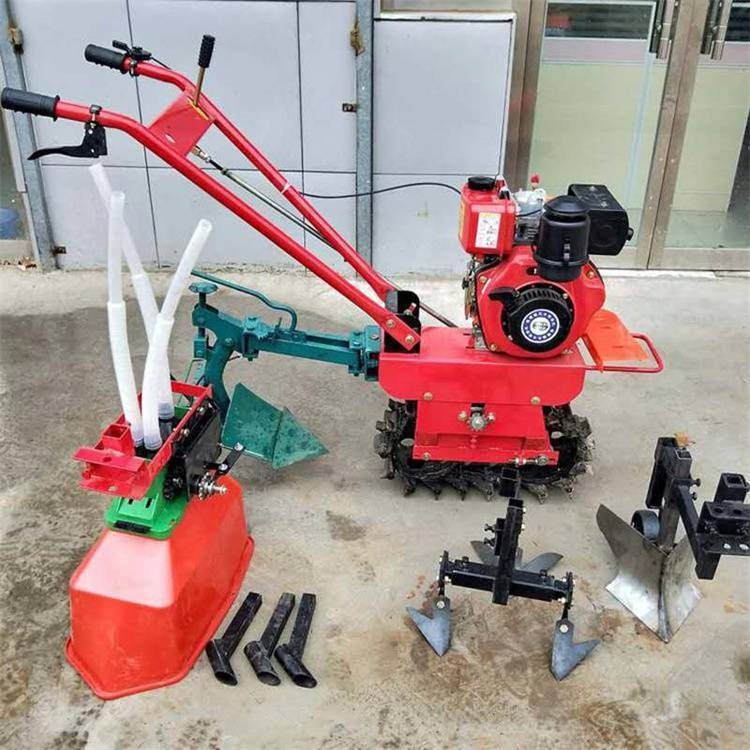 林园除草旋耕机 松土犁地机 192型柴油开沟机 起垄机图2