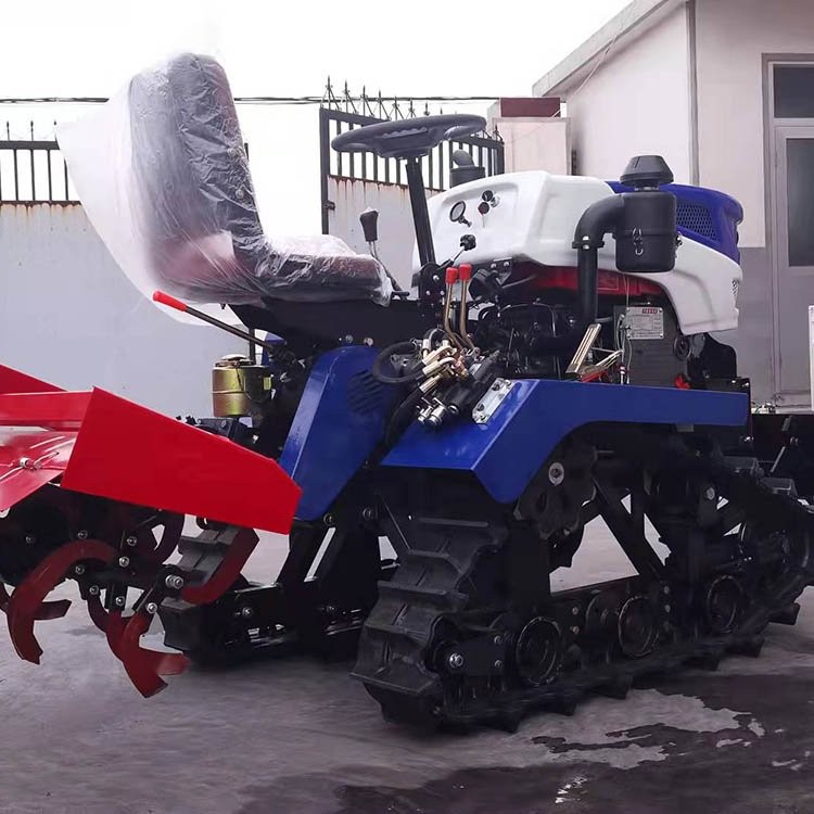 奥斯顿  履带旋耕机  小型果园耕地微耕机 农用果园 多功能开沟机旋图2