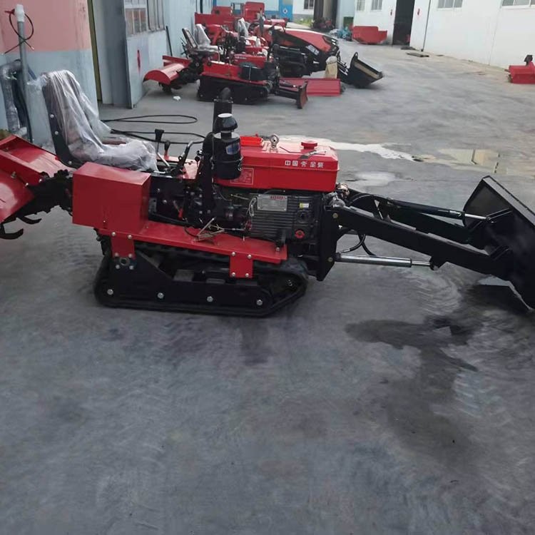 奥斯顿  履带旋耕机  小型果园耕地微耕机 农用果园 多功能开沟机旋图4