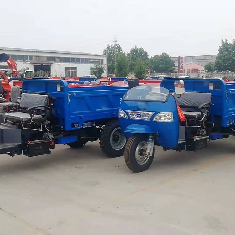 三轮翻斗车 柴油三轮车厂家 动力强劲 奥斯顿 养殖，农用图2