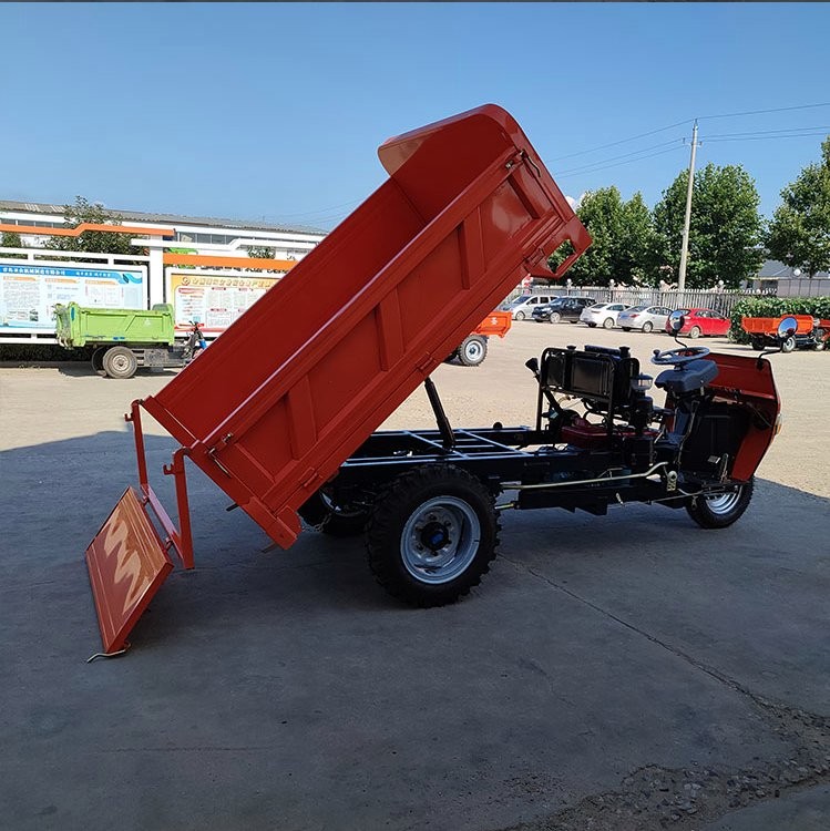 三轮翻斗车 柴油三轮车厂家 动力强劲 奥斯顿 养殖，农用图4
