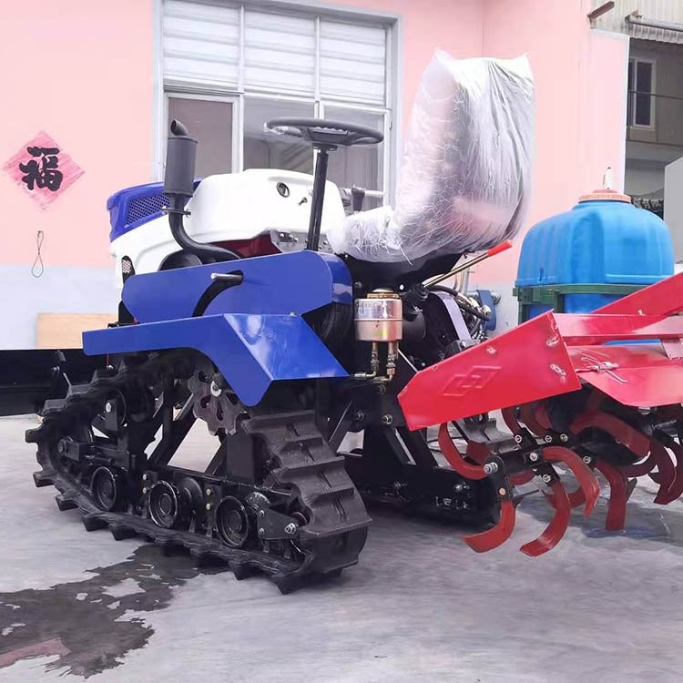 乘坐式田园管理机  奥斯顿 25马力履带旋耕机 林业农用 结实耐磨图5