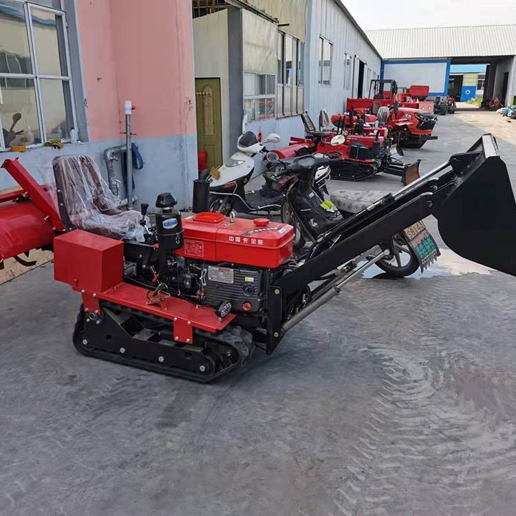 乘坐式田园管理机  奥斯顿 25马力履带旋耕机 林业农用 结实耐磨图2