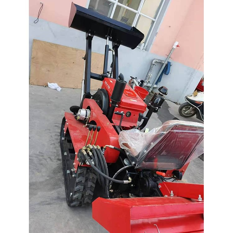 乘坐式田园管理机  奥斯顿 25马力履带旋耕机 林业农用 结实耐磨图3