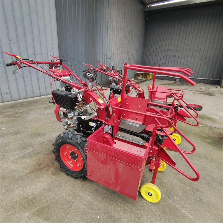 宇诺 苞米秸秆粉碎还田机 扒皮摘穗掰棒子机 单行棒子收割机图5