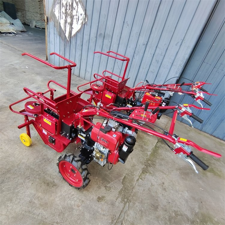 宇诺 苞米秸秆粉碎还田机 扒皮摘穗掰棒子机 单行棒子收割机图3