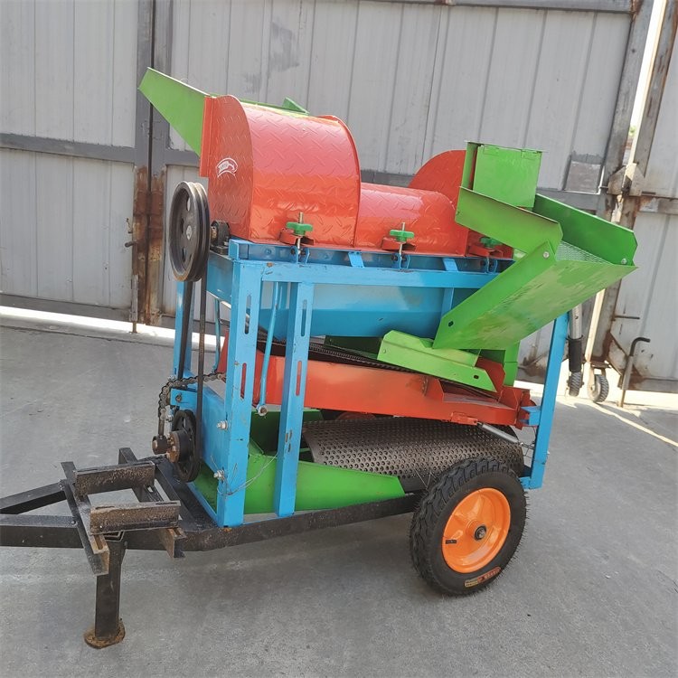 宇诺 大型苍术玉米脱粒机 电动高粱打粒机 小麦谷子脱粒打谷子机图3