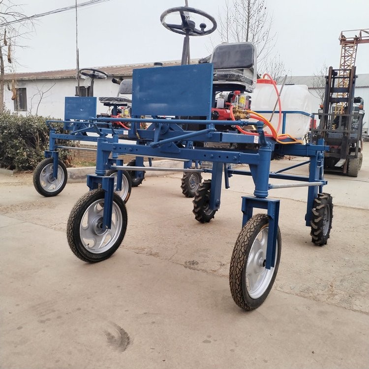 大容量乘坐式农药喷洒车 高架农田喷药机 移动式四轮打药机图2