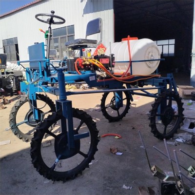 大容量乘坐式农药喷洒车 高架农田喷药机 移动式四轮打药机