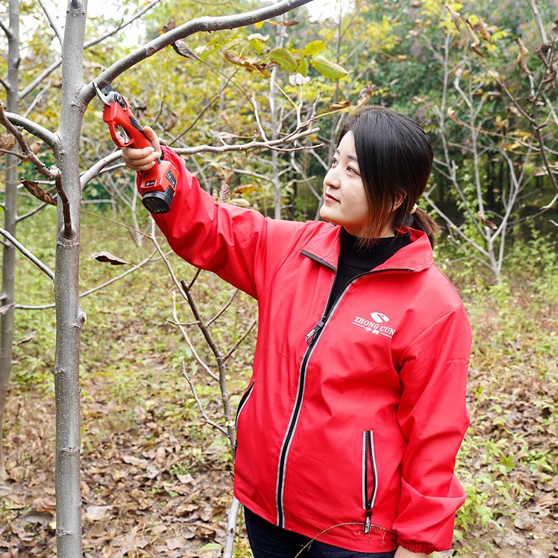 中村一郎电动修枝剪刀充电式电动果树剪刀剪树枝粗枝剪园艺剪枝机图4