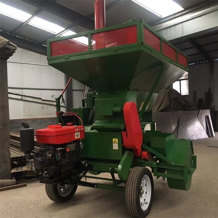 新型粮食打玉米机 大型自动上料玉米脱粒机 移动便捷式打粒机图4