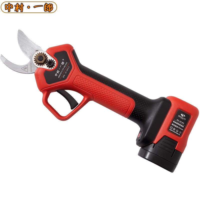 中村一郎电动修树剪家用充电式果树修枝剪园林园艺粗枝剪高枝剪图5
