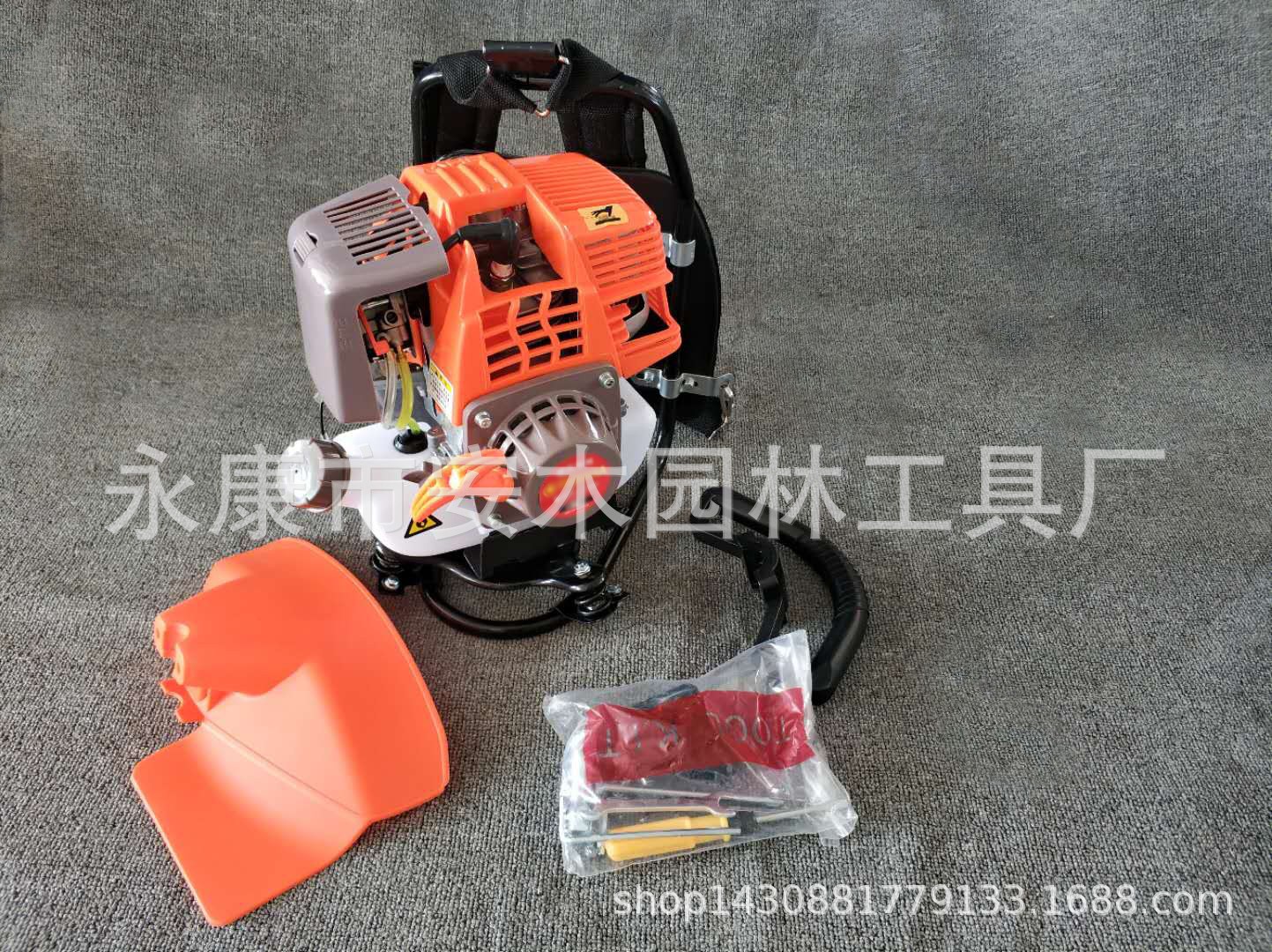 园林机械设备四冲程139背负式割草机收割机4-stroke Brush Cutter图2