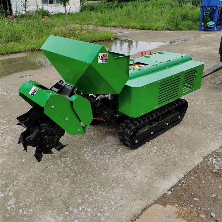 大棚多功能田园管理机 遥控履带旋耕机 为民机械 工厂供应图3