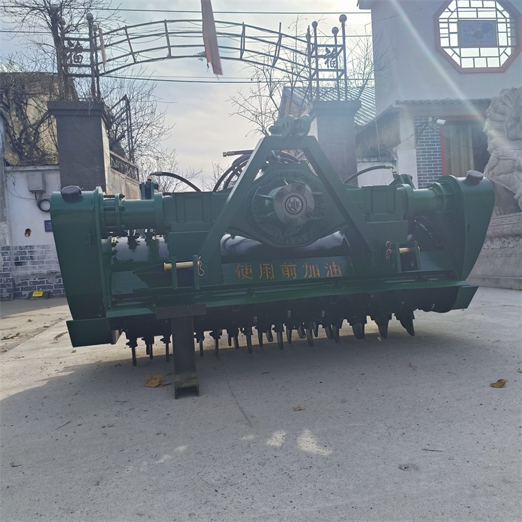 小型果园干鲜树枝粉碎机 多种型号后桥式打树机 操作简单效果好图2