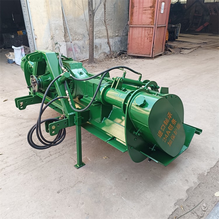 小型果园干鲜树枝粉碎机 多种型号后桥式打树机 操作简单效果好图5