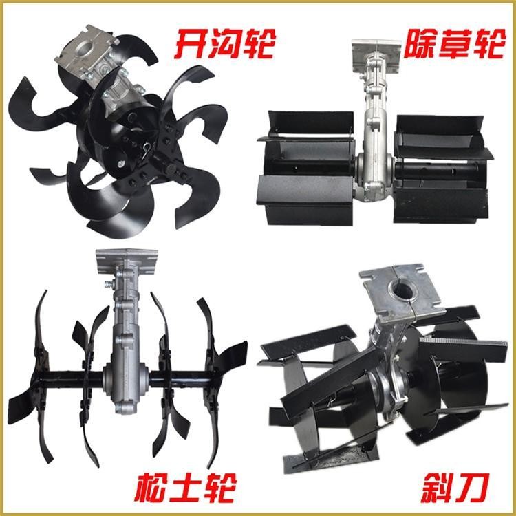 小型四驱柴油履带式微耕机 多功能旋耕机 座驾式耕田耕地开沟机图5