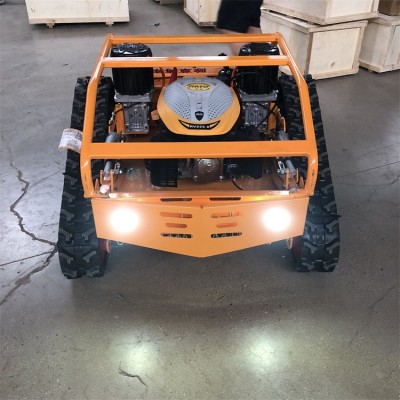 遥控割草机 9马力无刷电机履带式修剪机械 外形美观