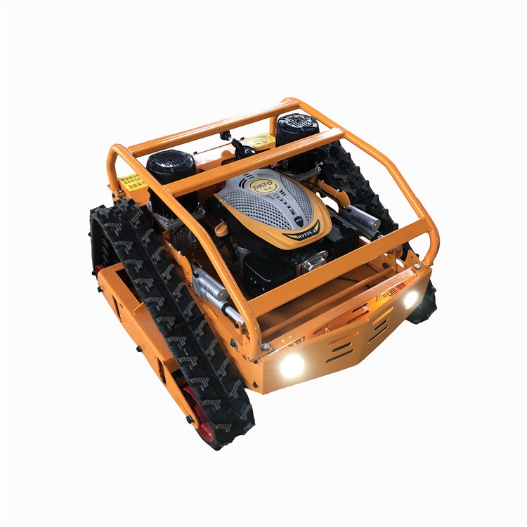 遥控割草机 9马力无刷电机履带式修剪机械 外形美观图5