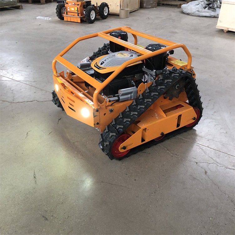 遥控割草机 9马力无刷电机履带式修剪机械 外形美观图4