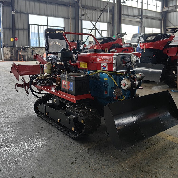 履带式微耕机 多功能水旱两用旋耕机 使用寿命长图2