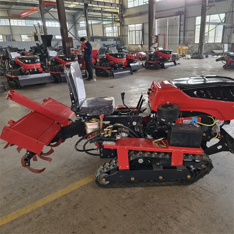 履带式微耕机 多功能水旱两用旋耕机 使用寿命长图5