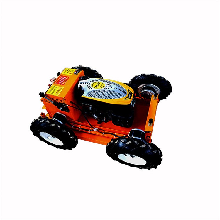 农业割草机 充电式履带堤坡园林开荒除草机 操作简单图5