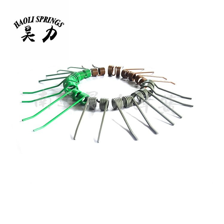 昊力 爱科方钢 进口缓冲减震 可定制 打捆机 割草机 弹簧 弹齿图1