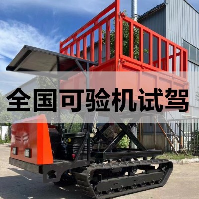 爬山虎履带运输车农用山地工程全地形自卸式爬坡王小型柴油搬运车
