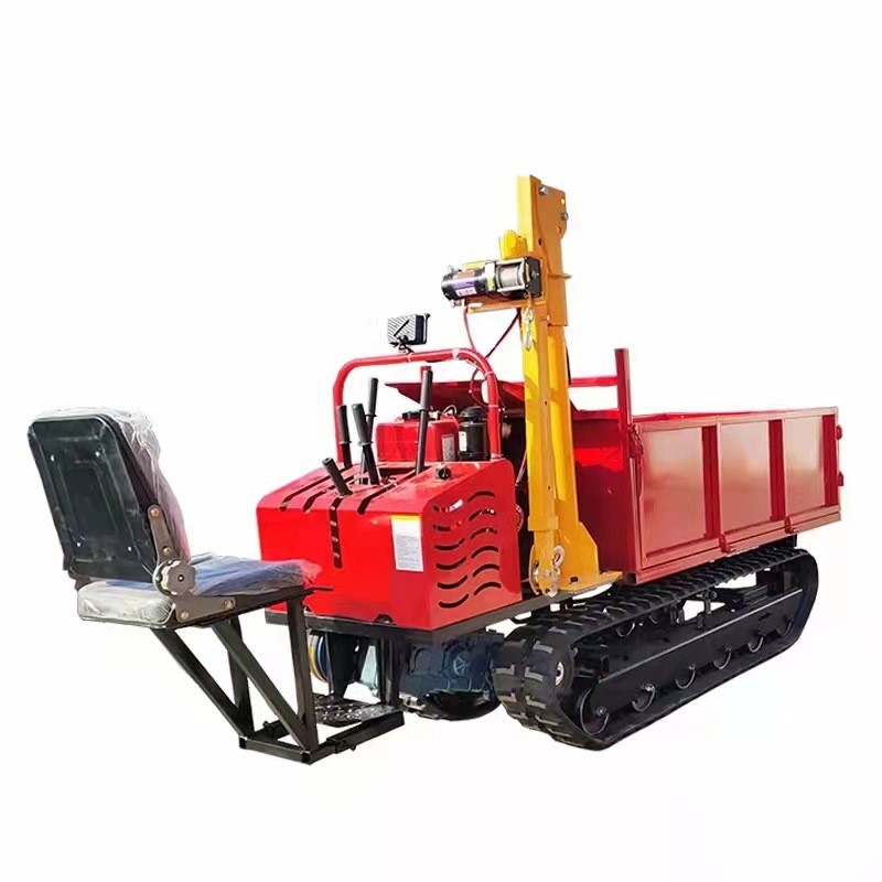 履带运输车果园运输车小地形爬山虎工地大棚养殖山地搬运丘陵农用图5