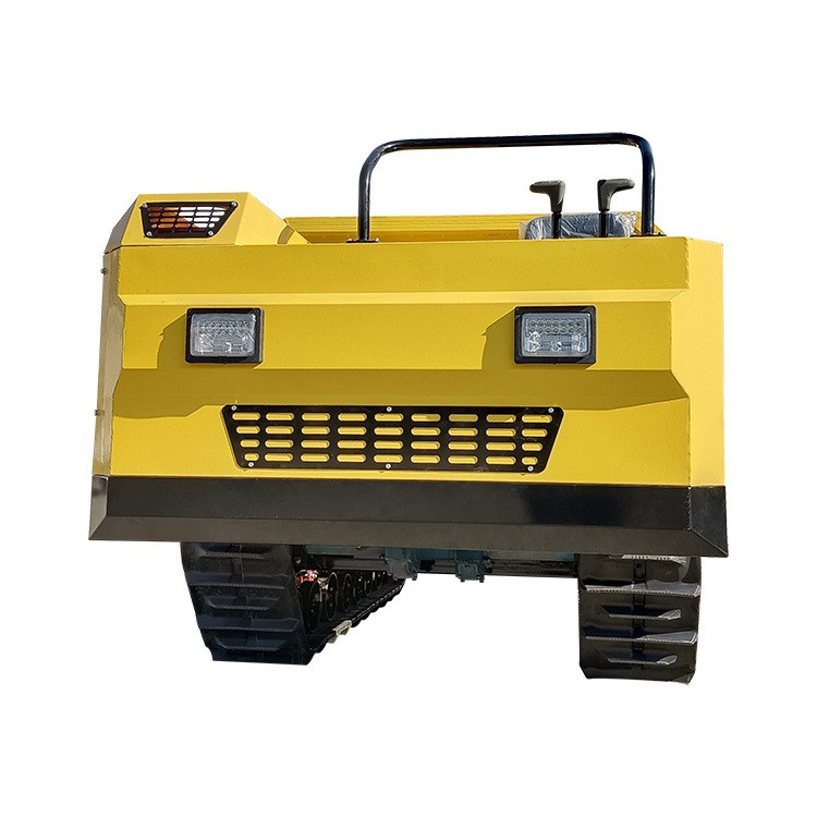 工程农用履带运输车山地果园爬山虎搬运车小型手扶式履带拖拉机图5