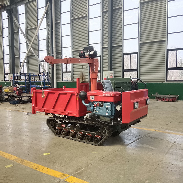 履带式爬坡王运输车小型山地农用自卸履带车林地果园爬山虎搬运车图2