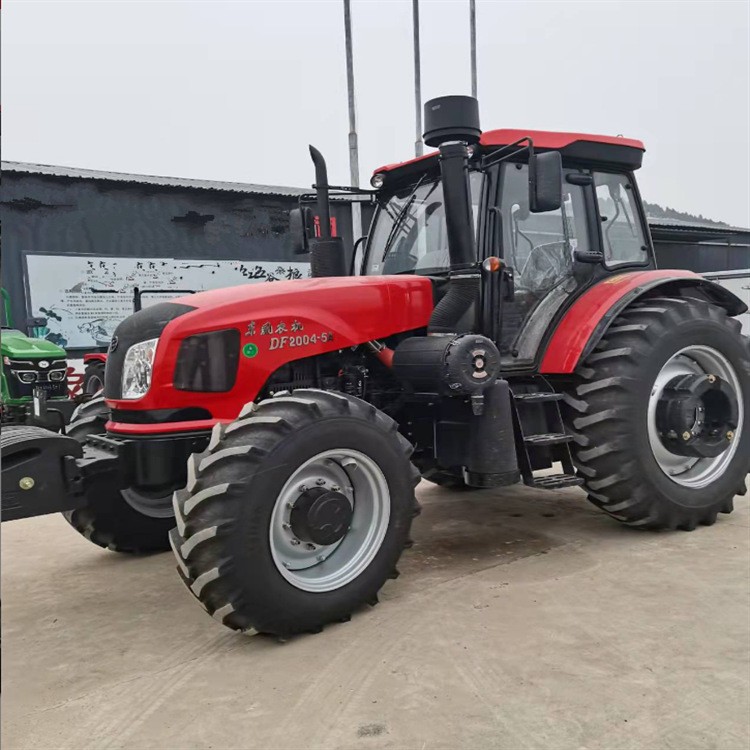 轮式补后直提东风2004农用拖拉机 200马力大型农用犁地耕种拖拉机图4