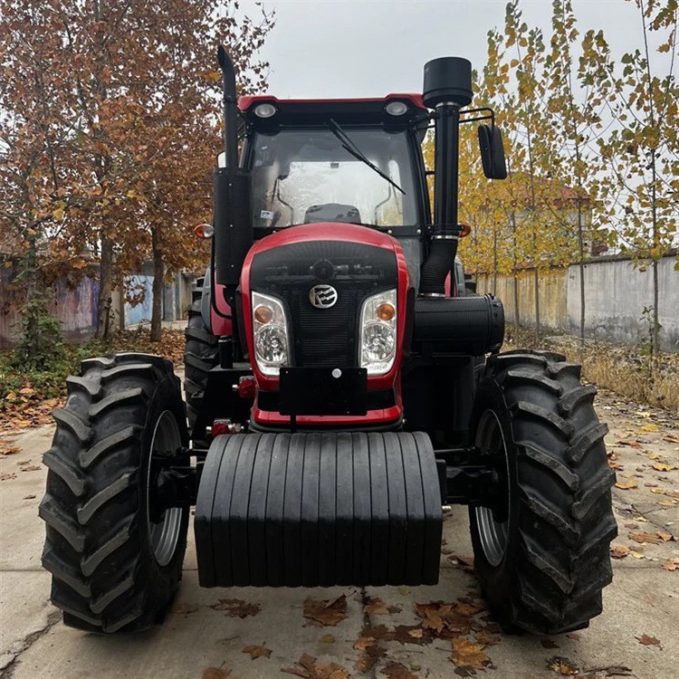 轮式补后直提东风2004农用拖拉机 200马力大型农用犁地耕种拖拉机图2