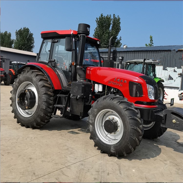 轮式补后直提东风2004农用拖拉机 200马力大型农用犁地耕种拖拉机图3