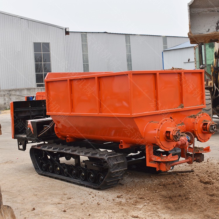 5吨水气两用液压自卸车 隧道基地工程运输车 履带运输车图3
