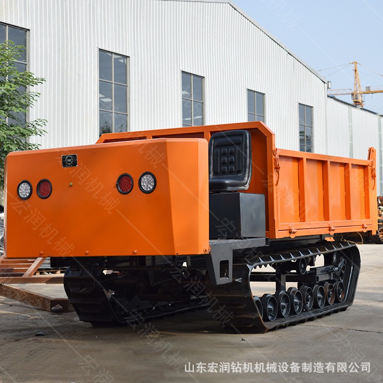 出售自卸式翻斗车 柴油山地运输车 农用搬运履带运输车