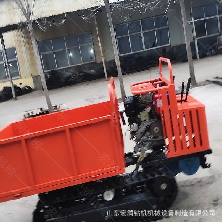 出售自卸式翻斗车 柴油山地运输车 农用搬运履带运输车图2